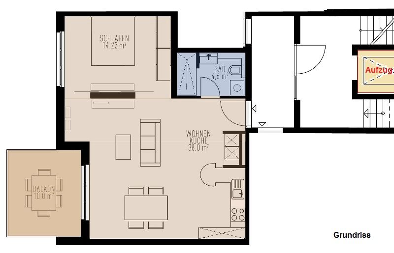 Ruhiges, hochwertig ausgestattetes Apartment in Friedrichshainer TOP-Lage in Berlin