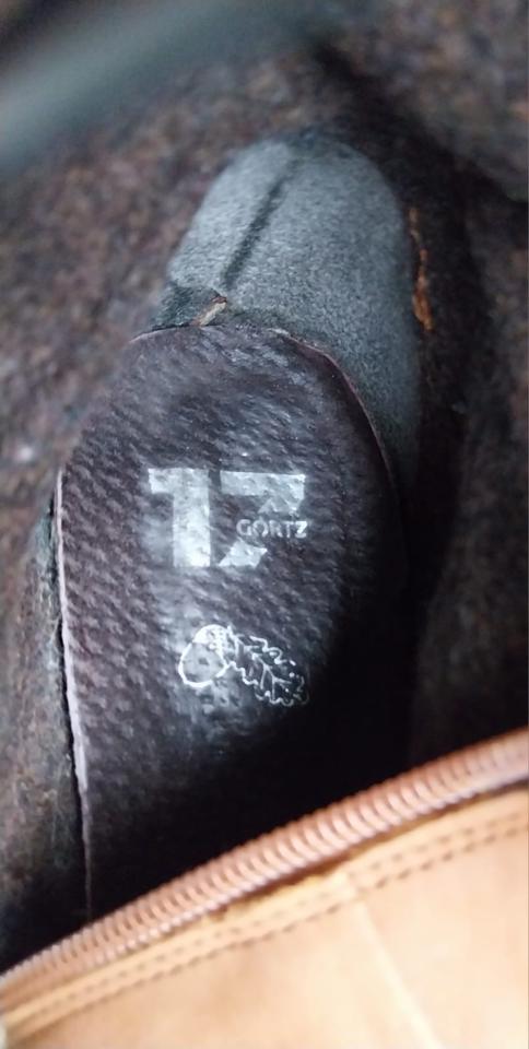 Stiefel Langschaft echtleder Nubukleder Vintage Cognac gr. 37 in Kaltenkirchen
