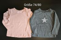 Langarm Sweatshirt/ Shirt Größe 74/80 Niedersachsen - Hammah Vorschau