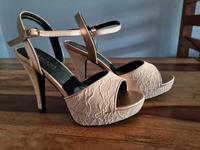 High Heel Sandalette von Lascana Gr. 40 Nude Rosè Niedersachsen - Zeven Vorschau