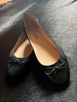 NEU! Buffalo Ballerinas / 40-41 / Schwarz / Leder Baden-Württemberg - Lörrach Vorschau