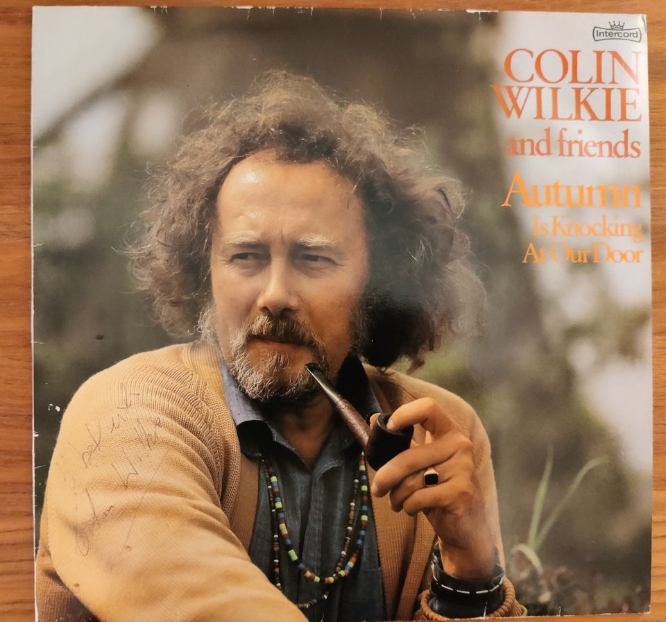 Colin Wilkie - Autumn Is Knocking At Our Door - LP mit Autogramm in Warin