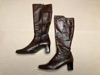 MARIPÉ Gr. 39 Damen Stiefel Leder braun mit Absatz Sommer Winter Nordrhein-Westfalen - Datteln Vorschau