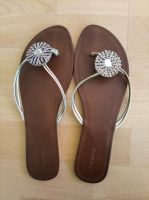 Flip Flops Sandalen braun gold Größe 40 Dresden - Äußere Neustadt Vorschau