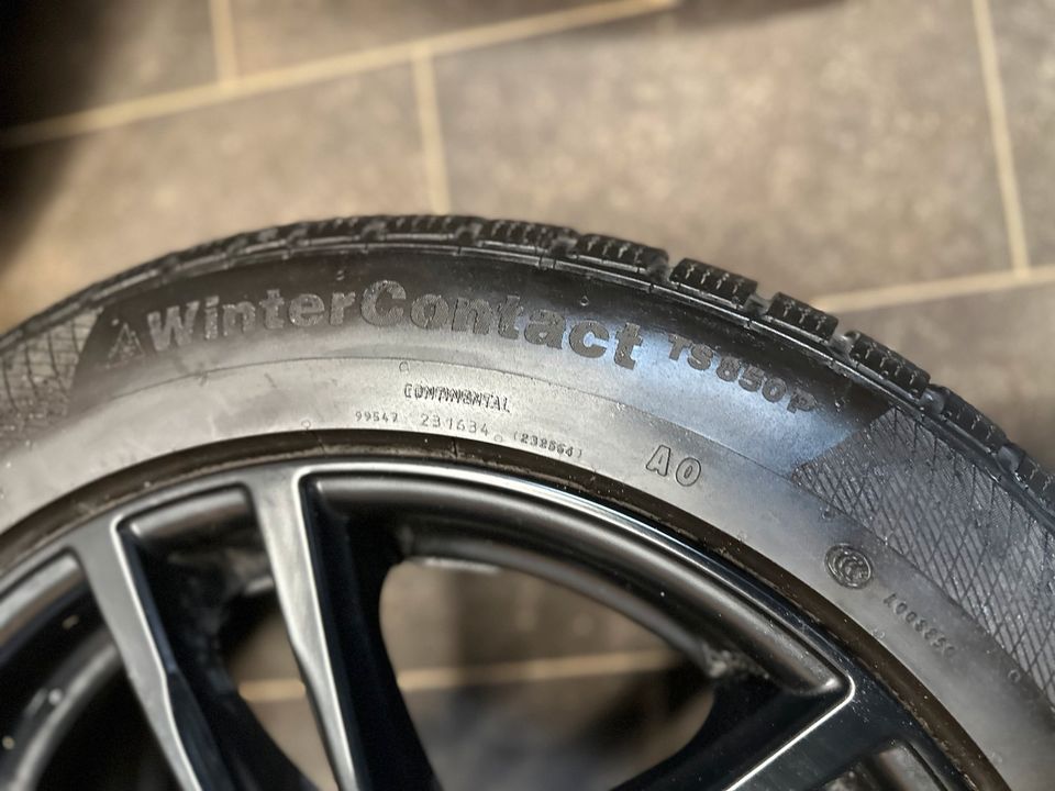 Winterreifen Winterräder Alufelgen BMW E90 E60 F30 F32 225 50 R17 in Halle