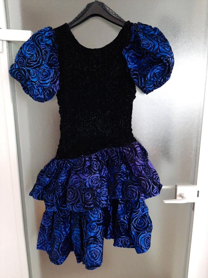 Abendkleid,  Cocktailkleid, schwarz blau metallic,  Größe  42 in Monheim am Rhein
