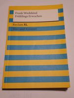 Frühlings Erwachen / Frank Wedekind / Reclam XL /Text und Kontext Rheinland-Pfalz - Greimerath (Eifel) Vorschau