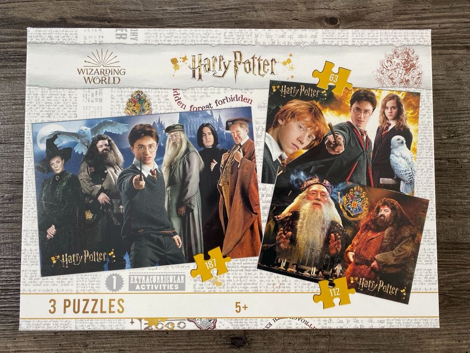 Harry Potter Puzzle + kleines Spiel Sagaland in Uelzen