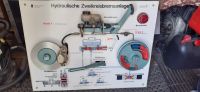 Fahrschule Bremssystem Wandtafel Lehrmittel Hydraulische Bremse Sachsen - Dommitzsch Vorschau