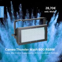 Cameo Thunder Wash mieten Veranstaltungstechnik Eventtechnik Niedersachsen - Bersenbrück Vorschau