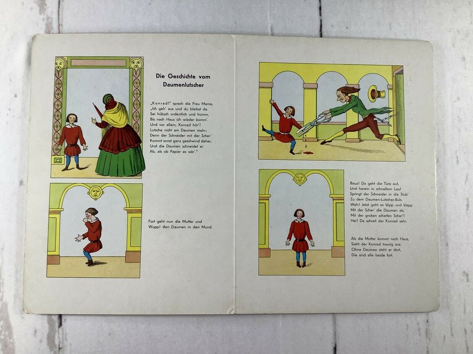 Der Struwwelpeter Pestalozzi Verlag Buch ca 1950 in Wittingen