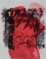 Bild Acryl + Druckgrafik Malerei Figur rot schwarz  Petra Missal Nordrhein-Westfalen - Kaarst Vorschau
