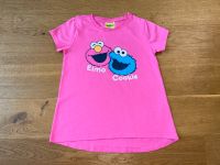 Sesamstrasse T-Shirt mit Elmo & Cookie - Gr. 128 Niedersachsen - Helmstedt Vorschau