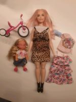 Barbie curvy Fashionista + Zusatz outfit + Simba Puppe Sachsen-Anhalt - Magdeburg Vorschau