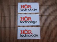 HÖR Technologie Aufnäher Patches, 2-teilig Rheinland-Pfalz - Schankweiler Vorschau