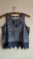 Pepe jeans top croptop boho Hippie spitze Goa Yoga emo goth Findorff - Findorff-Bürgerweide Vorschau