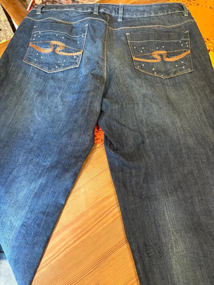 Jeans SHEEGO 44+DOLLYWOOD 46+Made in Italy Shirt-Lagenlook in Wesertal