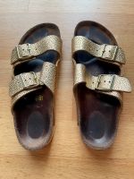 *BIRKENSTOCK* Arizona Gold Gr. 40 schmal * Schön Frankfurt am Main - Sachsenhausen Vorschau