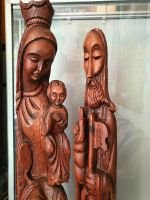 Jesus, Josef und Maria aus Holz 80 cm Groß Frankfurt am Main - Gallusviertel Vorschau