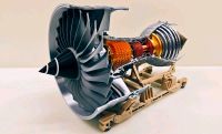 Rolls Royce Triebwerk Jet Engine Trent 900 3D Druck Modell Thüringen - Ilmenau Vorschau