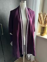 Helena Vera Cardigan Poncho Cape in Pflaume Lila Neu Bremen - Oberneuland Vorschau