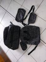 No name Damen-Reisetaschen Set 5 Teile schwarz/ dunkel violett Nordrhein-Westfalen - Drolshagen Vorschau