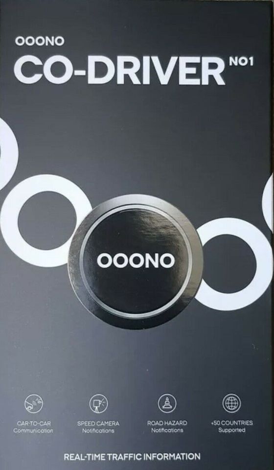 Ooono Co Driver No1 + Halterung + Batterie V. 2022 [NEU&OVP] in