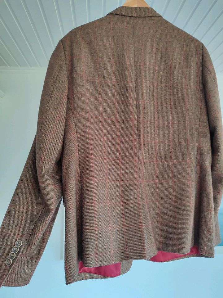 Tweed Blazer Sakko Anzugjacke in Hummelfeld