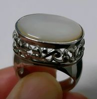 Wunderschöner silber ring 925er mit Echtem Edelstein Wandsbek - Steilshoop Vorschau