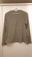 Closed Hamburg Longsleeve Shirt  Streifen Size S  Schwarz/beige Niedersachsen - Norden Vorschau