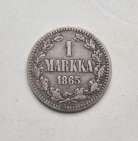Finnland 1 Markka, 1865 Alexander II Helsinki S+ , Silber ! Hessen - Rödermark Vorschau