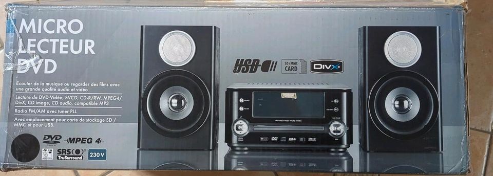 DVD Micro Philips Stereoanlage 2x30 W neuwertig in Vettweiß