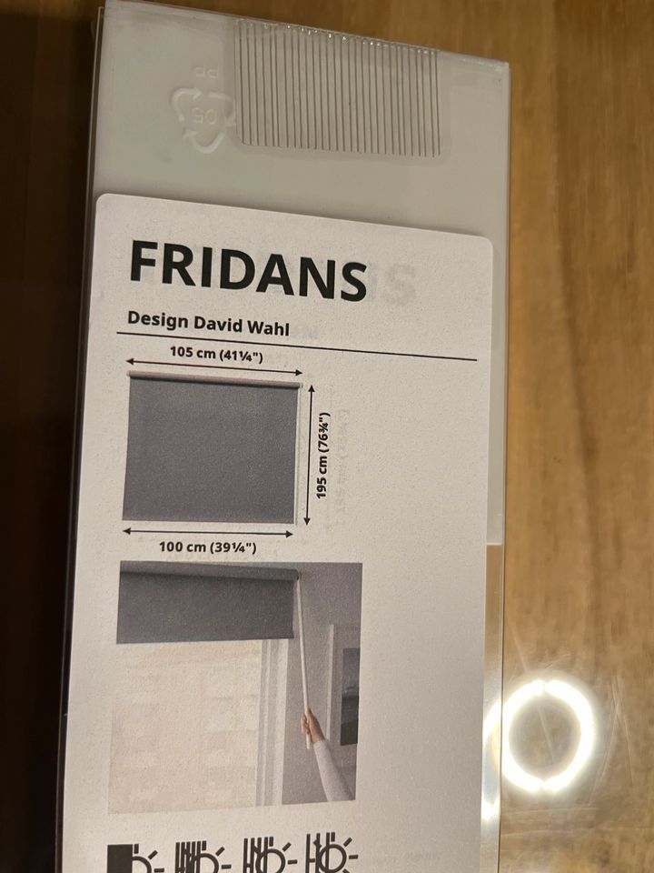 NEU Verdunklungsrollo Fridans von IKEA OVP in Inden