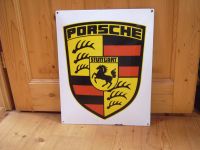 Porsche Emailschild Emailleschild München - Trudering-Riem Vorschau
