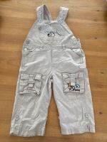 Baby Hose Latzhose beige Stoff Frühjahr 74 Bayern - Alzenau Vorschau