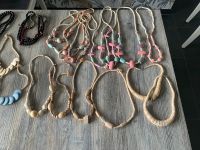 Holzschmuckkette Halskette Stilkette Formkette Vintage Damen Niedersachsen - Bockhorn Vorschau