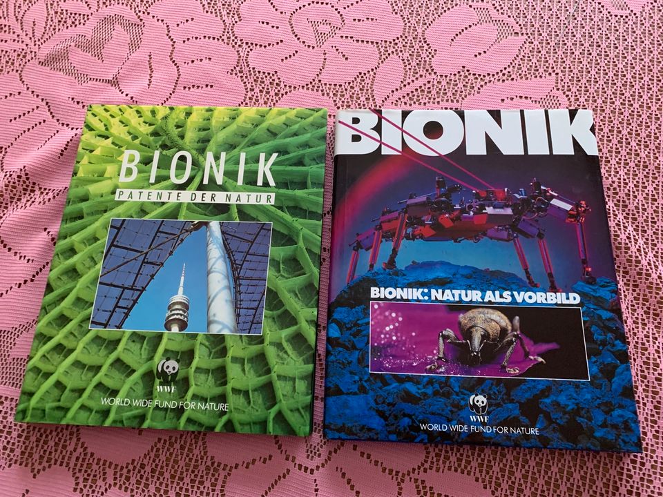 2 Bionik Natur WWF Bücher in Kastellaun
