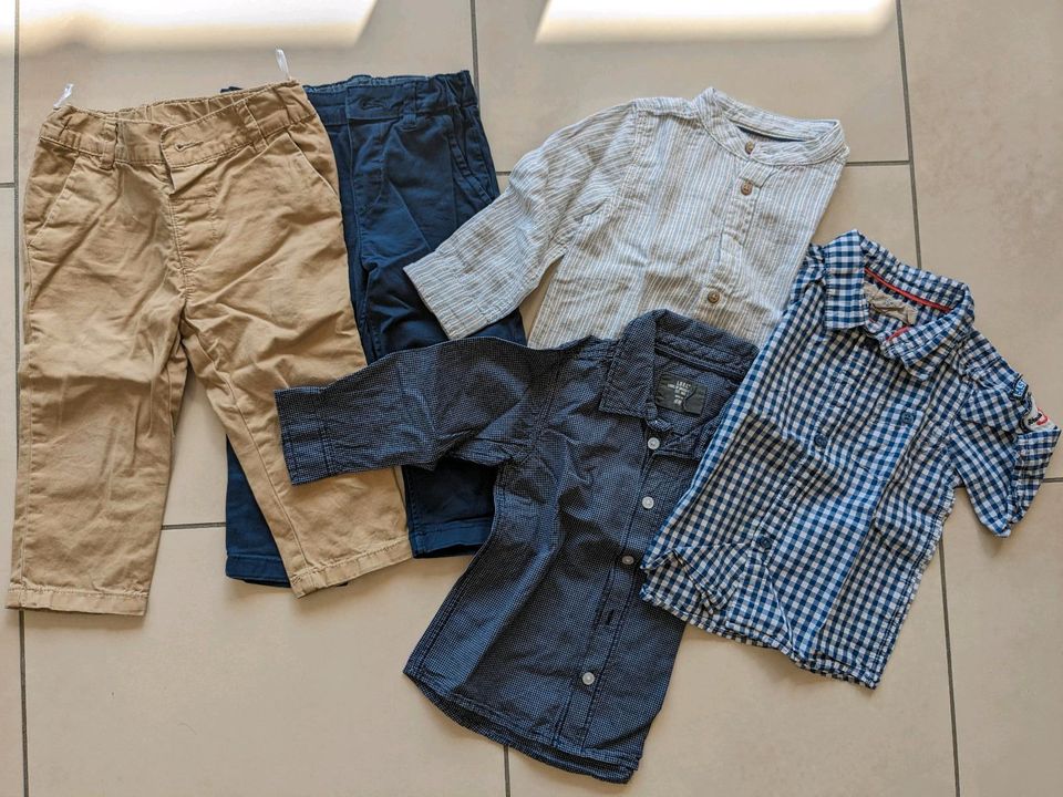 Kleiderset Jungen Hemden Chinos 80/86 in Herford