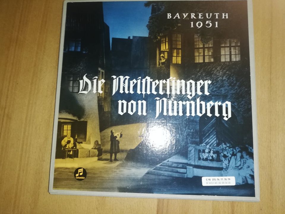 "Die Meistersinger von Nürnberg", Bayreuth 1951, LP-Box-Set in München