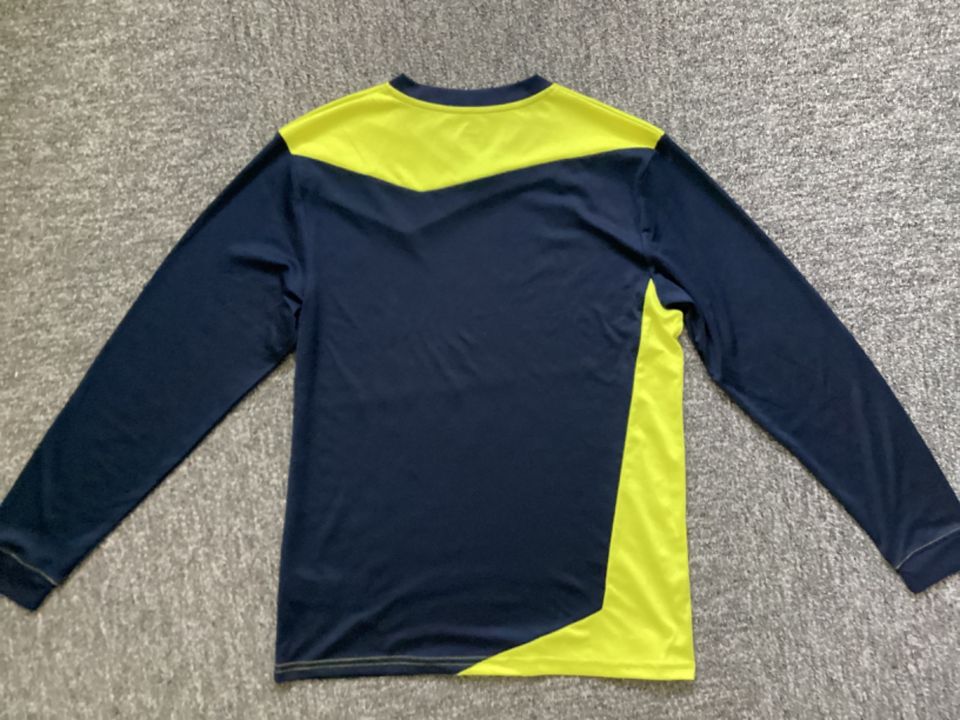 Erima Langarmshirt Blau/Gelb in Hamminkeln