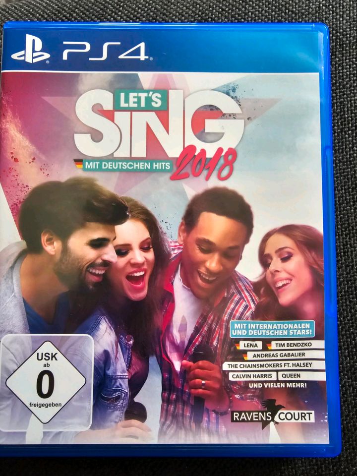 Lets Sing 2018 mit Deutschen Hits für die PS4 in Wremen