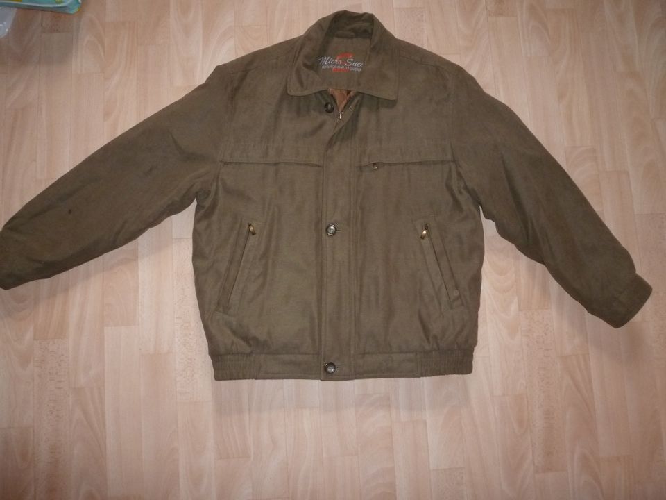 Jacke / Winterjacke / Blouson grün, Gr. 52 / XL in Nördlingen