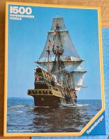 Ravensburger Puzzle Schiff Segelschiff Golden Hind 1500 Teile Bayern - Röslau Vorschau