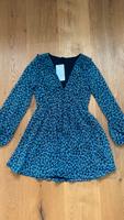 ZARA Kleid M neu mit Etikett schwarz-blau geblümt Sommerkleid Baden-Württemberg - Ravensburg Vorschau