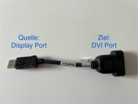 Original HP Adapter BizLink 1242 DisplayPort DP zu DVI schwarz Nordrhein-Westfalen - Ratingen Vorschau