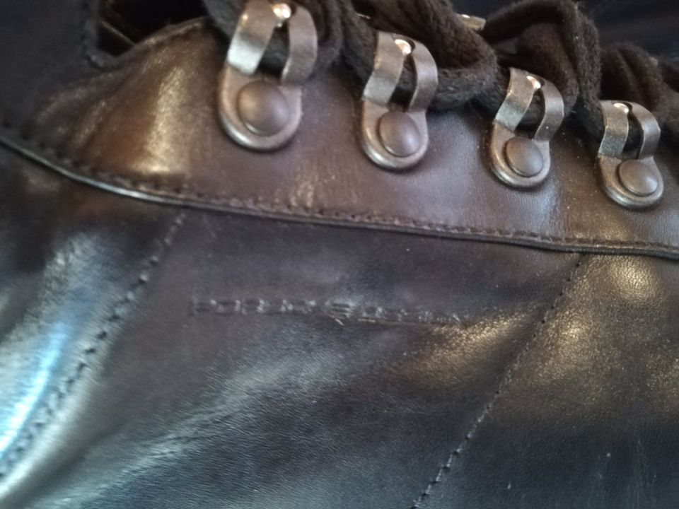 Porsche Design Leder Hitop 43 top Herren Boots in Bad Münster-Ebernburg