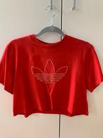 Rotes Adidas cropped Shirt Bayern - Aschaffenburg Vorschau