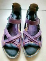 Damen Mädchen ECCO Sandalen Leder Gr. 37 Lila Rheinland-Pfalz - Linz am Rhein Vorschau