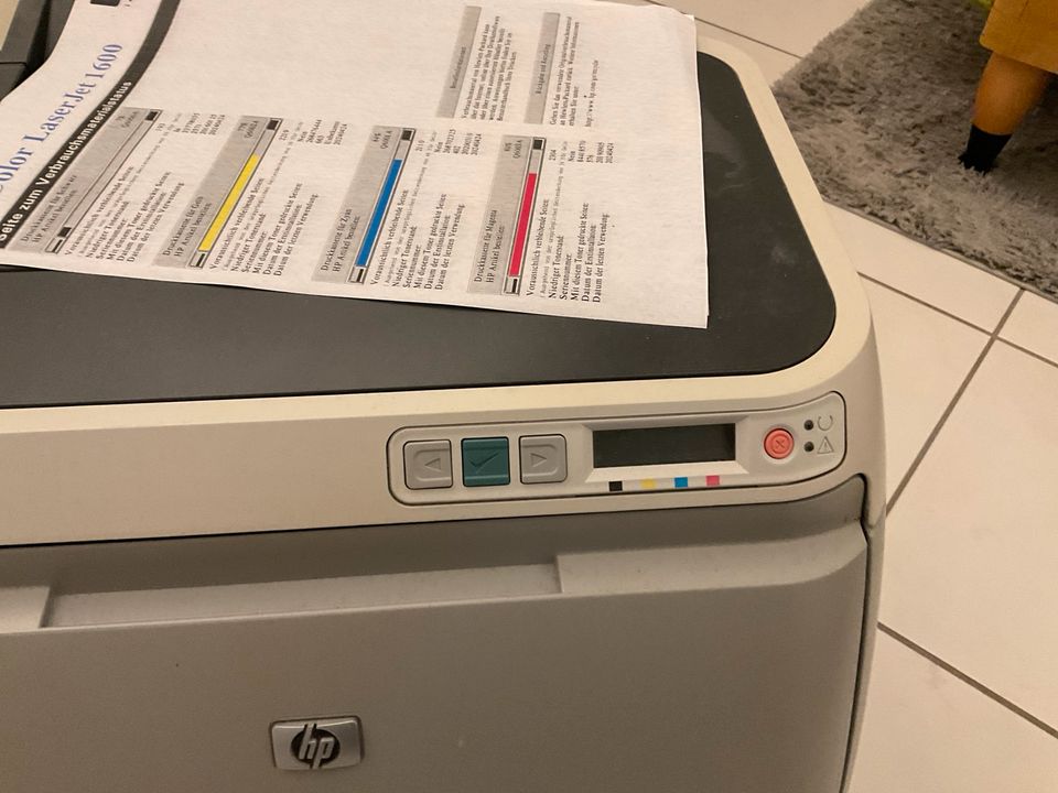 Laser Drucker HP Color Laser Jet 1600 in Speyer