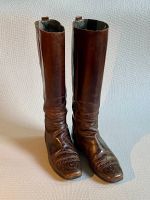 Vintage Stiefel mit Budapester Muster – Glattleder braun - Gr. 42 Eimsbüttel - Hamburg Eimsbüttel (Stadtteil) Vorschau